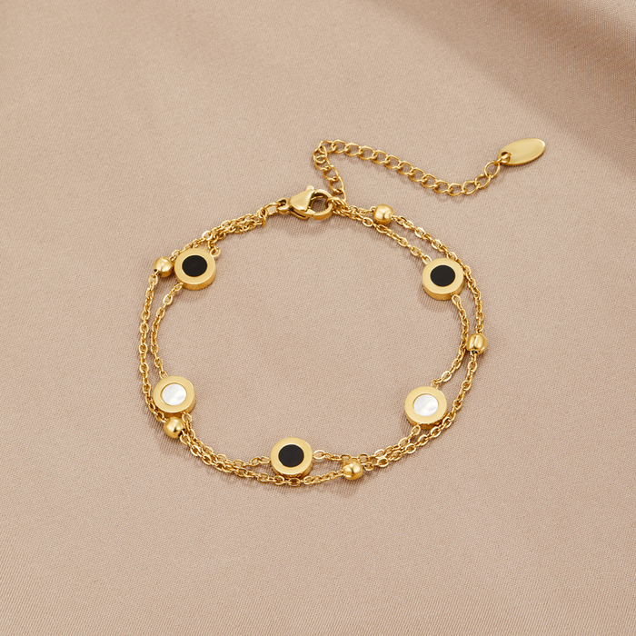 Pulseira Ónix Branco Pedra