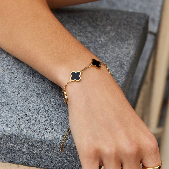Pulseira Preto Trevo