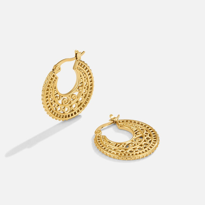 Brincos Boho Chic Argola