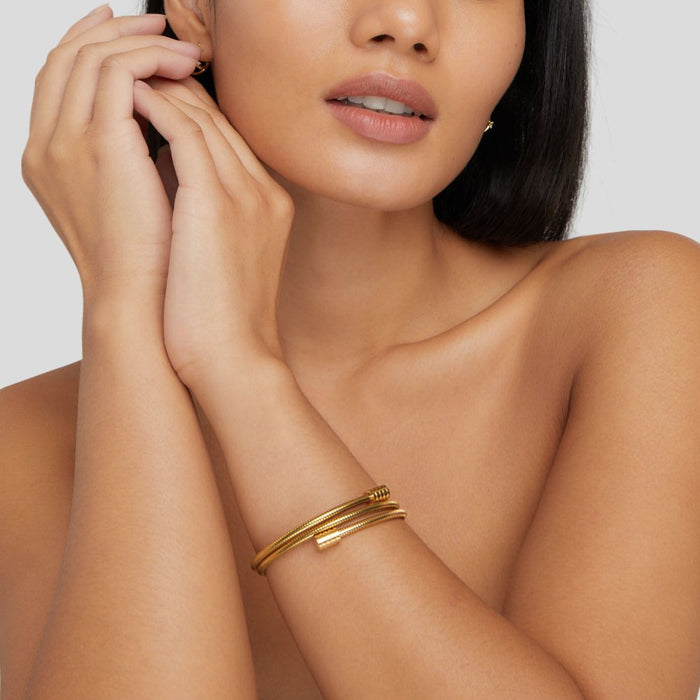 Pulseira Torcido Dourado