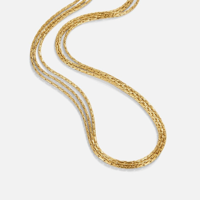 Colar Vina Multi-Sobreposto Dourado