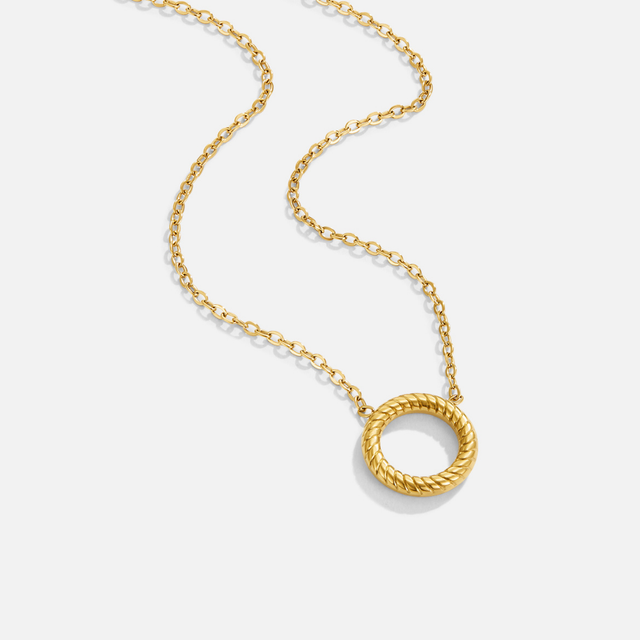 Colar Avery Circle Pendente