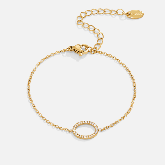 Pulseira Kaia Round Cristal