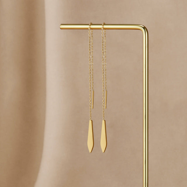 Brincos Dakota Borla Dourado