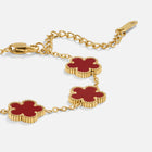 Pulseira Trevo da Sorte Vermelho