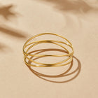 Pulseira Sabrina Sobreposto Dourado