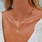 Colar Branco Crescent Lua