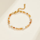 Pulseira Agate Pérola Conta