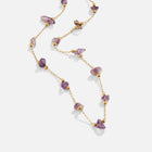 Colar Amethyst Cristal Conta