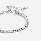 Pulseira Arelia Cristal Prateado