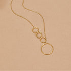 Colar Aspen Comprido Dourado