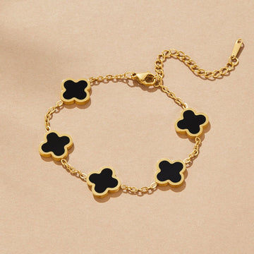 Pulseira Preto Trevo