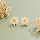 Brincos Camelia Flor