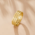 Pulseira Celine Geométrico Dourado