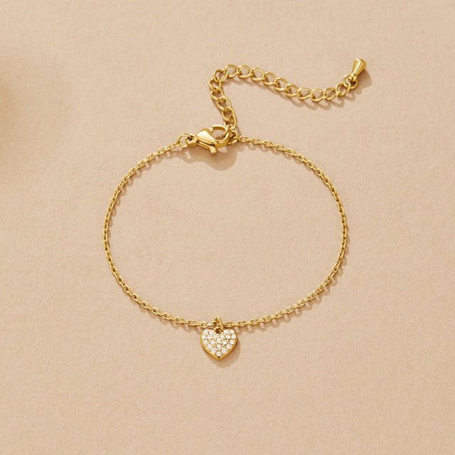 Pulseira de Coração "Crazy in Love"