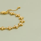 Pulseira Cristal Flor Clustered
