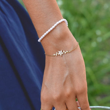 Pulseira Cristal Flor
