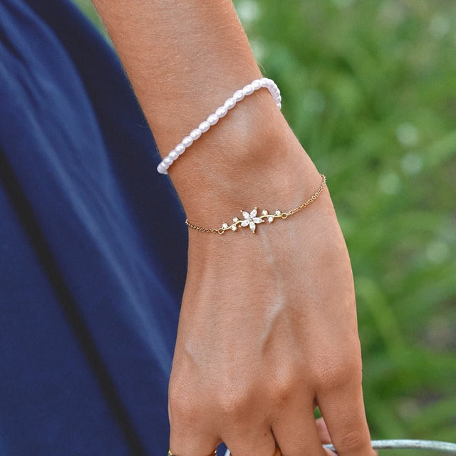 Pulseira Cristal Flor