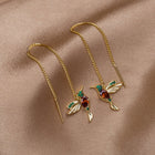 Brincos Cristal Hummingbird Borla