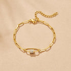 Pulseira Cristal Clipe Berloque