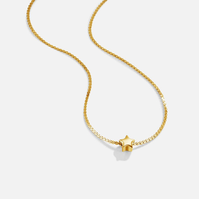 Colar Delicado com Pendente de Estrela Dourado