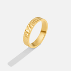 Anel Dorcas Martelado Dourado