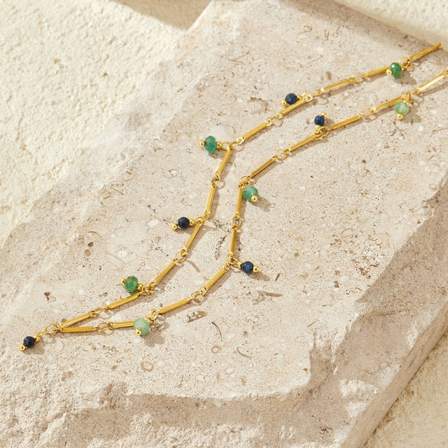 Colar Elara Pedra Gota