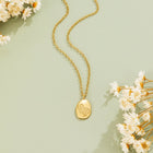 Colar Engraved Wildflower