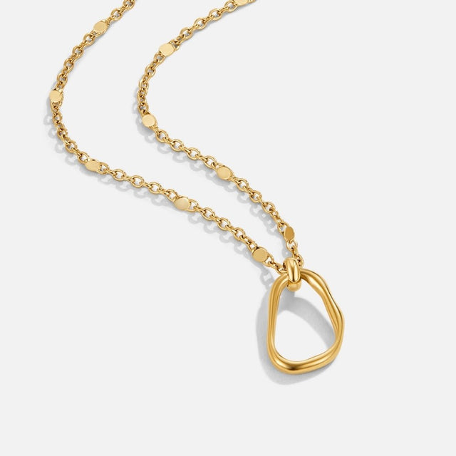 Colar Erin Pendente Dourado