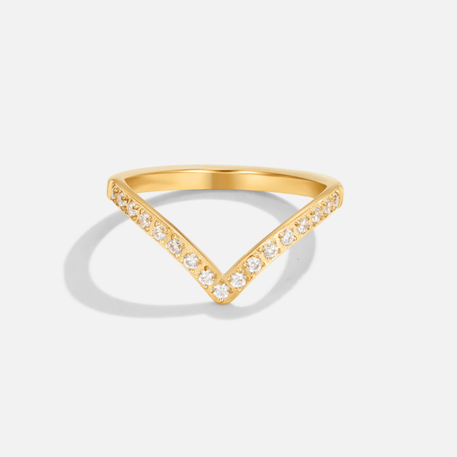 Anel Eternity Crown Cristal