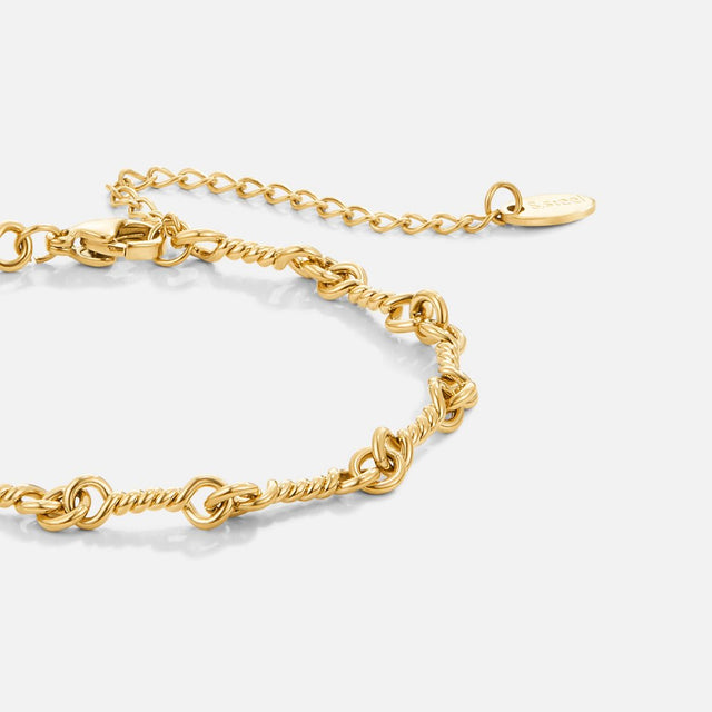 Pulseira Figaro Nó Corrente