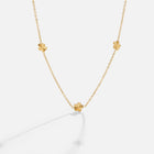Colar Flor Power Corrente