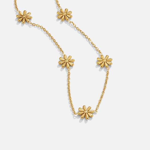 Colar Flower Power Dourado