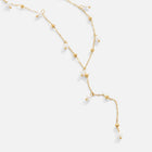 Colar Lariat Pérola Pendente