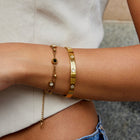 Pulseira Trevo Dourado