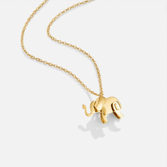 Colar Elephant Dourado