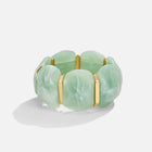 Pulseira Verde Aventurina Elástico