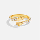 Anel Ouro 18K "Hug Me Forever"