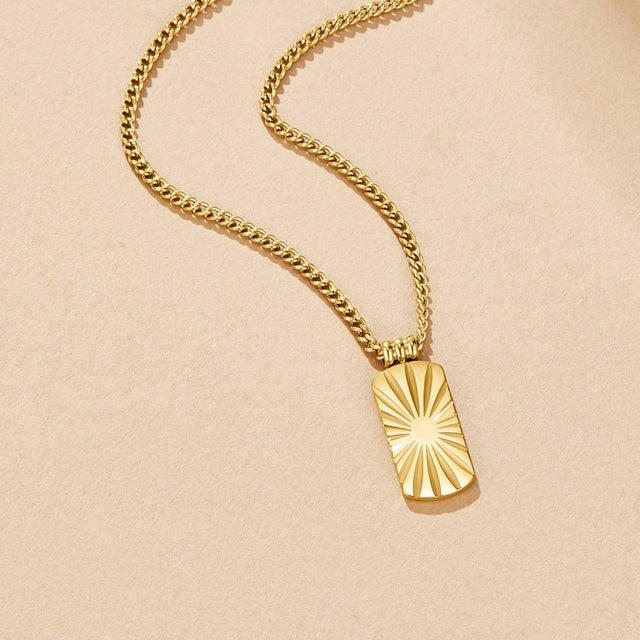 Colar Kiya Pendente Dourado
