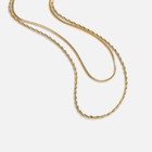 Colar Leona Sobreposto Dourado