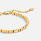 Pulseira Lexi de Cubo Dourado