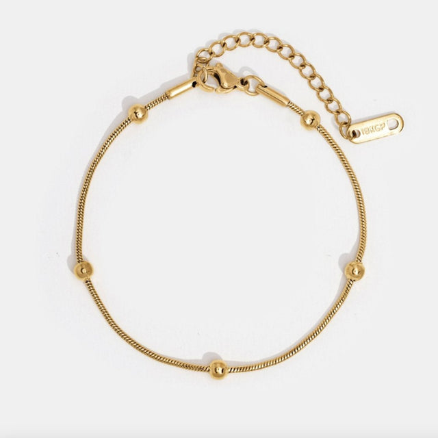 Pulseira Luna Conta Dourado