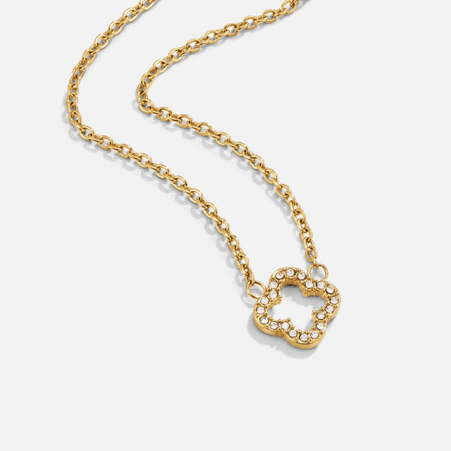 Colar Luxe Cristal Trevo