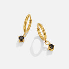 Brincos de Argola Maison Pendente com Cristal