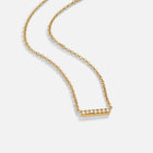 Colar Missy com Pendente Barra de Cristal