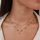 Conjunto de Colares Concha e Contas "Ocean Lover"