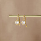 Brincos Olivia Cristal Pendente