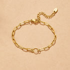 Pulseira Pia de Elos com Berloque