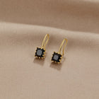 Brincos Pendentes Piper com Cristal Preto