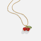 Colar Vermelho Cherry Pendente
